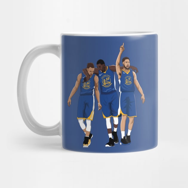 Steph Curry x Draymond Green x Klay Thompson by xavierjfong